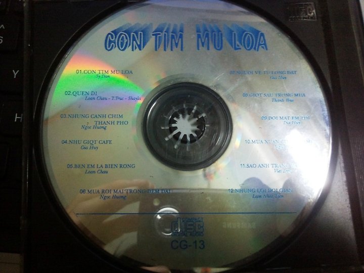 Album Con Tim Mù Loà Album Con Tim Mù Loà