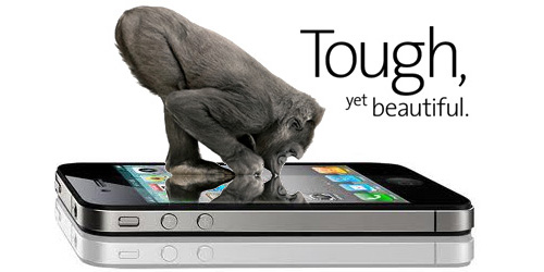 iPhone dùng kính chịu lực Gorilla Glass
