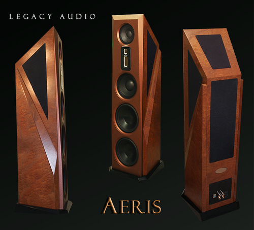Legacy Audio giới thiệu loa Aeris 4 đường tiếng, dải tần 16-30kHz