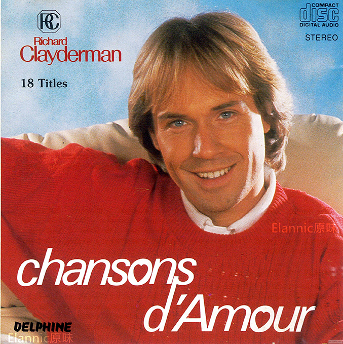 Album Chansons d’amour (1986) – Richard Clayderman Album Chansons d’amour (1986) – Richard Clayderman