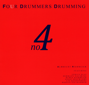 Album Four drummers drumming no.4 vol.2 Album Four drummers drumming no.4 vol.2