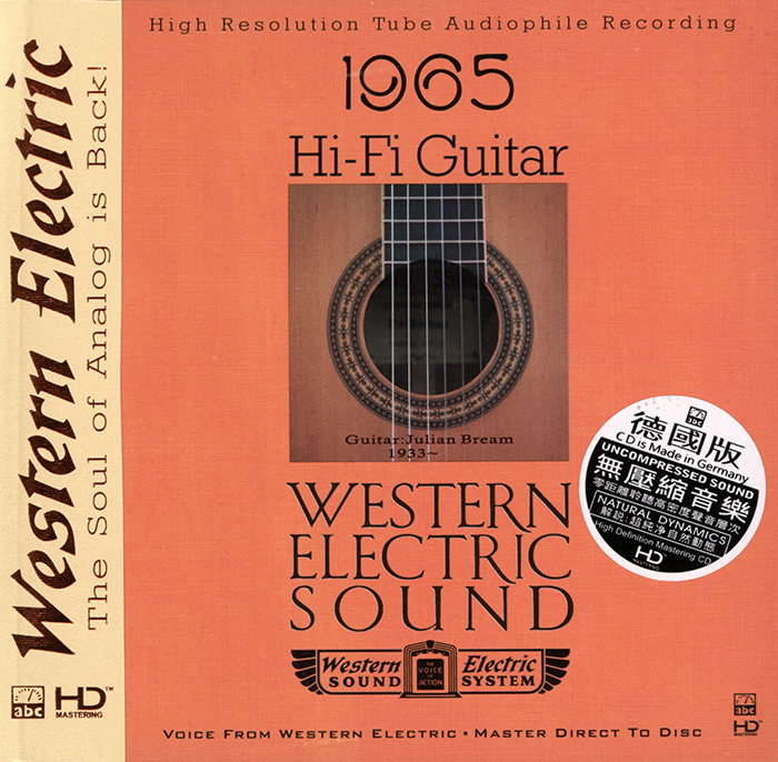 Album Julian Bream – Western Electric Sound – 1965 Hi-Fi Guitar (2012) Album Julian Bream – Western Electric Sound – 1965 Hi-Fi Guitar (2012)